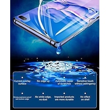 Micro Nano Serisi Xiaomi Mi Mix 3 İle Uyumlu  Termoset Takviyeli Yüksek Teknoloji İle Güçlendirilmiş Esnek Şeffaf Toz Parmak İzi Tutmayan Nano Ekran Koruyucu Xiaomi Mi Mix 3 Sku: Zeusb09gxp