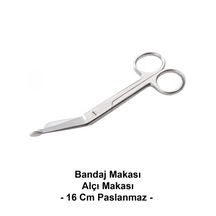 Bandaj Makası Alçı Makası 16 Cm - Paslanmaz