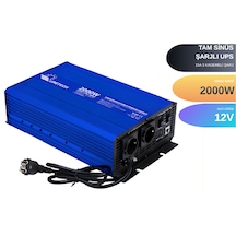 Uretech 2000 Watt 12 Volt Tam Sinüs Akü Şarjlı Ups Inverter