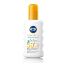 Sun Spf50+ Çocuklar Ve Bebekler İçin Yüksek Güneş Koruyucu Sprey 200ml,hassas Cilt,parfümsüz 14605484