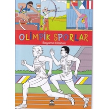 Olimpik Sporlar Boyama Kitabım - Ccgx-832344