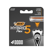 Bıc Hybrid 5 Flex Tıraş Bıçağı Yedek Kartuşu 4'lü - 2 Adet Tarı