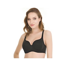 Le Jardin Yeni Ürün 9720 Amanda Toparlayıcı Ultra Soft Büyük Beden Sütyen Siyah
