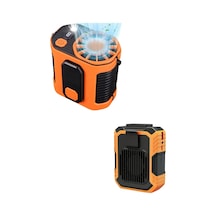 Mey İthalat Turbo Mini Fan Dijital Ekranlı, Sessiz & Şarjlı Serinlik