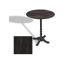 Çipa 1004 Döküm Ayak Yuvarlak Masa Çap 80cm - Werzalit, Wermodin Ve Allzalit Tabla - Rocked Çok Renkli