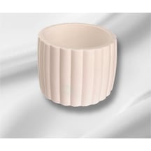 Mezbi Beton Yuvarlak Mini Saksı