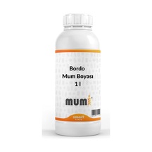 Sıvı Mum Boyası Bordo 1 Litre