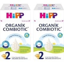 Hipp 2 Organik Combotic Bebek Sütü 600gr X2adet
