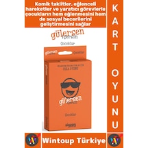 Oyun Eğlenceli Kız Erkek Grup Arkadaş Ortamı Komik Görev Ceza Kart Oyunu Gülersen İçersin-çocuklar