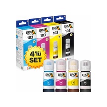 Epson Ecotank L3256 Yazıcı İçin Uyumlu 4 Renk Mürekkep Set