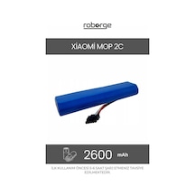 Xiaomi Vacuum Mop 2c Xmstjqr2c Robot Süpürge Uyumlu Batarya 2600 Mah - Muadil Ürün