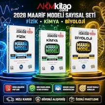Çap Yayınları Üniversiteye Hazırlık Fizik Kimya Ve Biyoloji Ders Platosu Maarif Modeli Tematik Soru Bankası Seti 3 Kitap