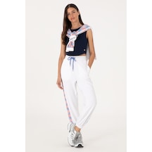 U.S. Polo Assn. Kadın Beyaz Jogger Eşofman Altı 50300713-VR013