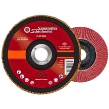 Sonnenflex Zk Standart 80 Kum Flap Disk Zimpara 115x22 Mm 15 Ad