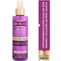 Bioblas Sıvı Saç Kremi Onarıcı Collagen Keratin 200 Ml