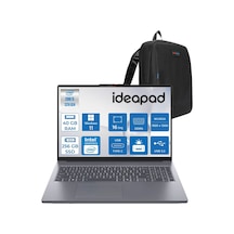 Lenovo IdeaPad Slim 3 16IRH10 83K20077TRP09 i5-13420H 40 GB 256 GB SSD 16" W11P Dizüstü Bilgisayar + Zetta Çanta