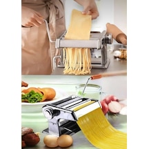 Erişte Makarna Yapma Kesme Makinesi Hamur Lazanya Spagetti Makinesi 150 Mm Diğer