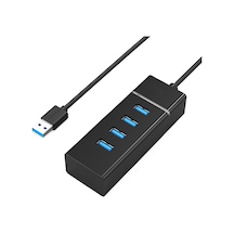 USB 3.0 Super Speed 4 Port 5 GBPS Çoklayıcı Hub 30 cm - AL2328