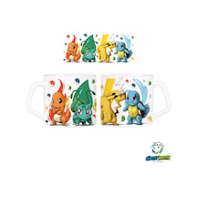 Ghostbastır Desıgn Pokemon Kupa Bardak Tek Adet 0893 Çok Renkli