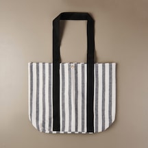 Soft Plaj Çantası - Siyah - 48x35 Cm Çok Renkli