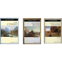 Czerny + Beyer + Hanon - Piyano Metotları Seti Cz.&B&H
