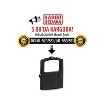 Oki Ml-520 / Ml-521 / Ml-590 / Ml-591 Uyumlu Şerit 5'Li Paket / 1