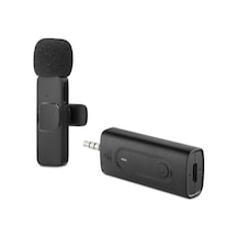 Kablosuz Mikrofon 3.5 Mm Siyah Hdx2787