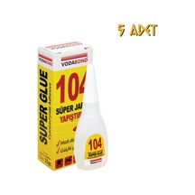 Vodabond Süper Japon Yapıştırıcı Şeffaf - 15 Gr. - 5 Adet