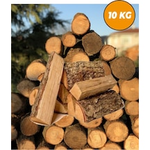 Meşe Odunu Soba Şömine Için Kırılmış 10 Kg Hakiki Meşe Odunu