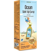 Ocean Balık Yağı Portakal Aromalı Şurup 150 Ml