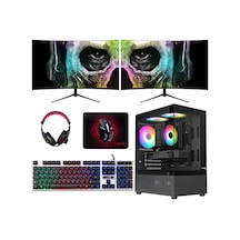 Turbox TX9493 i7-860 16 GB 256 GB SSD 4 GB GT740 23.8" Dos Masaüstü Oyuncu Oem Paket Bilgisayar