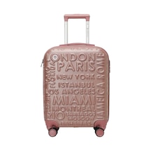 Lumberjack Lugano -k Abs 5fx Pudra Unisex Küçük Boy Valiz 000000000101972755 Pembe