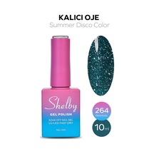 Shelby 10 Ml. A264 Disko Yaz Renk Kalıcı Oje