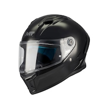 Mt Stinger 2 Pure A1 Gloss Full Face Motosiklet Kaskı Siyah