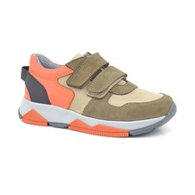 Rakerplus Hakiki Deri Kum Rengi Çocuk Sneakers Spor Ayakkabı