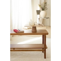 Akayev Traverten 30x20 Cm Konik Ahşap Ayaklı Sunumluk Çok Renkli