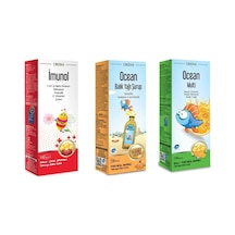 Ocean Portakallı Balık Yağı+ocean Multi+ocean İmunol Şurup