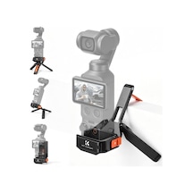 K&f Concept Osmo Pocket 3/4 Için Manyetik Metal Genişleme Çerçevesi, Mini Tripod, Askı