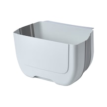 5l Katlanabilir Çöp Kutusu Katlanabilir Asma Çöp Kutusu Mutfak Dolabı Kapısı Yatak Odası Banyo Ofis Araba İçin Katlanabilir Çöp Kutusu Diğer