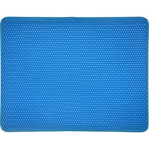 Su Geçirmez Kedi Kumu Mat Pad Premium Çift Kedi Kumu Kutusu Trapper Mat Pad Su Geçirmez Taban Katmanı İle Büyük Petek Eva Köpük Kauçuk 30x30cm