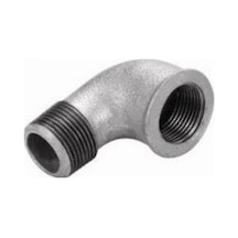 Kuyruklu Dişli Dirsek Galvaniz 1/2''