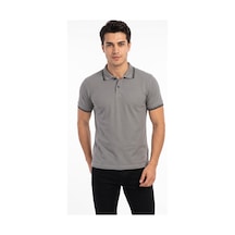 Baglan Erkek Gri Polo Yaka Tişört Ldb Bgl-st04907