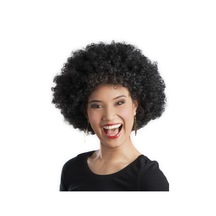Siyah - 589 - Renk Kıvırcık Afro Bonus Peruk - Edntrend - Parti Peruğu