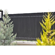 Bahçe Çiti Kaplama Bahçe Çiti Seperatörü Euro Panel Tel Kaplama 3d Model Antrasit 0.75m