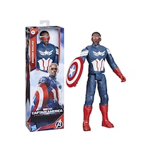 Marvel Titan Hero Captain America Brave New World Aksiyon Figürü 30 Cm F9276 Cicciobello