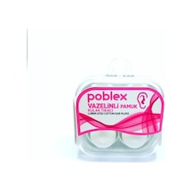 Poblex Vazelinli Pamuk Kulak Tıkacı 4lü