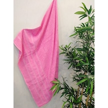 NİVEMESHOME PEMBE BANYO HAVLUSU ÇINAR