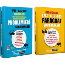 Pegem Yayınları Ezberbozan Paragraf ve Problemler Soru Bankası Seti 2 Kitap