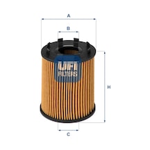 Yağ Filtresi - Fiat Linea, 500, Panda, Grande Punto, Punto, Doblo, Tipo, Bravo, Fiorino, Qubo, Idea, 124, Strada, Palio, Egea, Giulietta, Mito - Uf 74038669