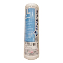 E-water Atlas 10" Yıkanabilir Su Arıtma Filtresi Yıkanabilir Filtre - 50 Mikron